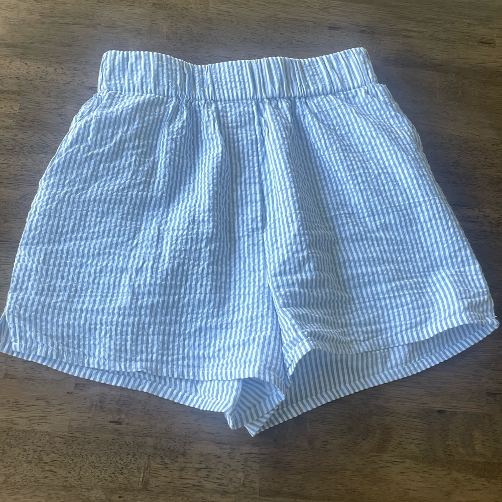 Daily Drills Seersucker Shorts